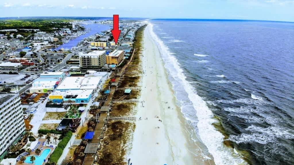 Beach Harbour 17 At The Cb Boardwalk Walk To Everything! Carolina Beach Eksteriør bilde